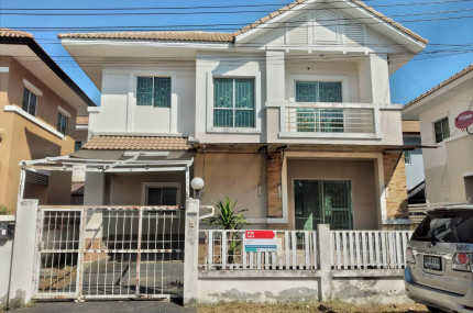 บ้านแฝด 2 ชั้นหมู่บ้านแลนซิโอ  วงแหวน-รามอินทรา  300 ทับ 142