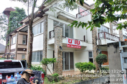 บ้านแฝดตึก 3 ชั้น โครงการภูเขางามรีสอร์ท